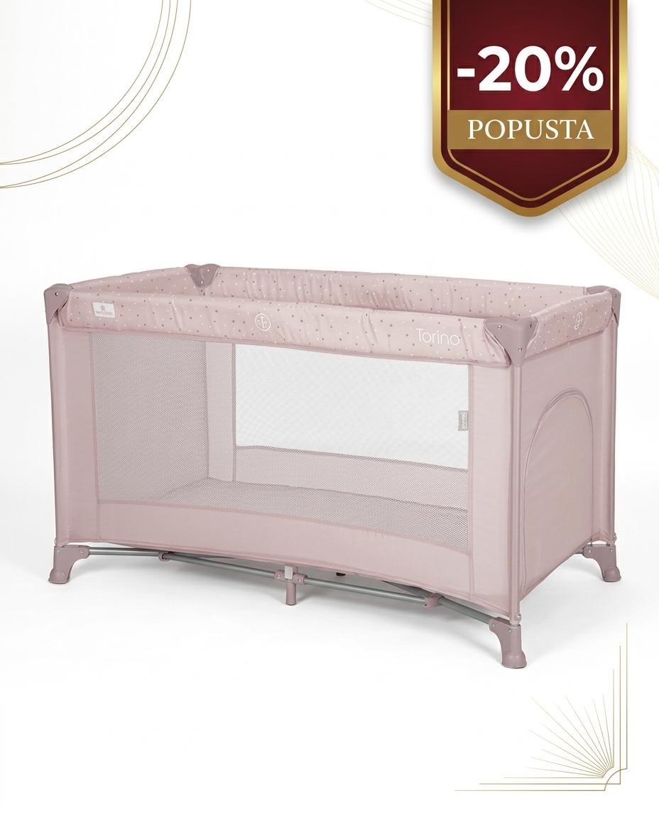 PRENOSIVI KREVET TORINO 1 NIVO – PINK 452606